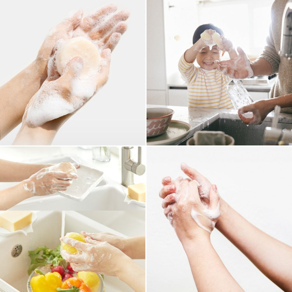 Zero Waste Natural Solid Dish Washing Soap Bars