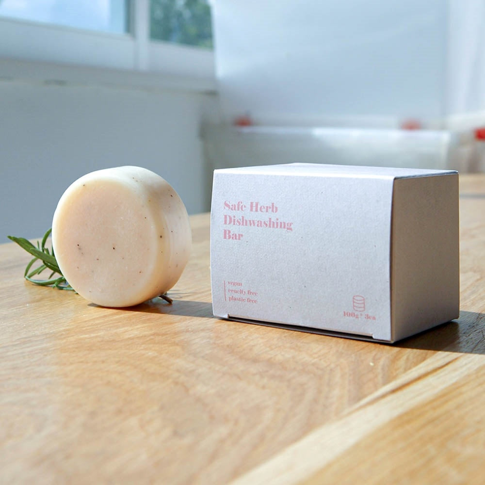 Zero Waste Natural Solid Dish Washing Soap Bars